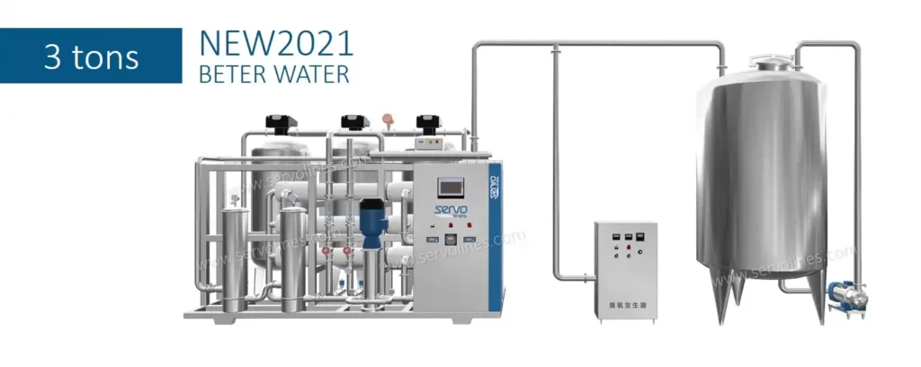 3T/H Reverse Osmosis Water Treatment System